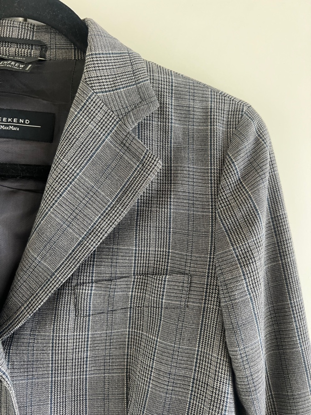 MaxMara Weekend Plaid Blazer - Picture 9 of 15